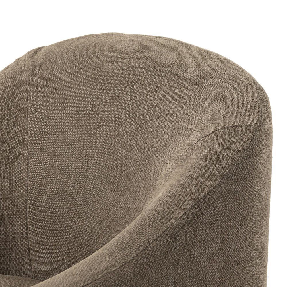 Four Hands Cove Arm Chair in Broadway Coffee, , large