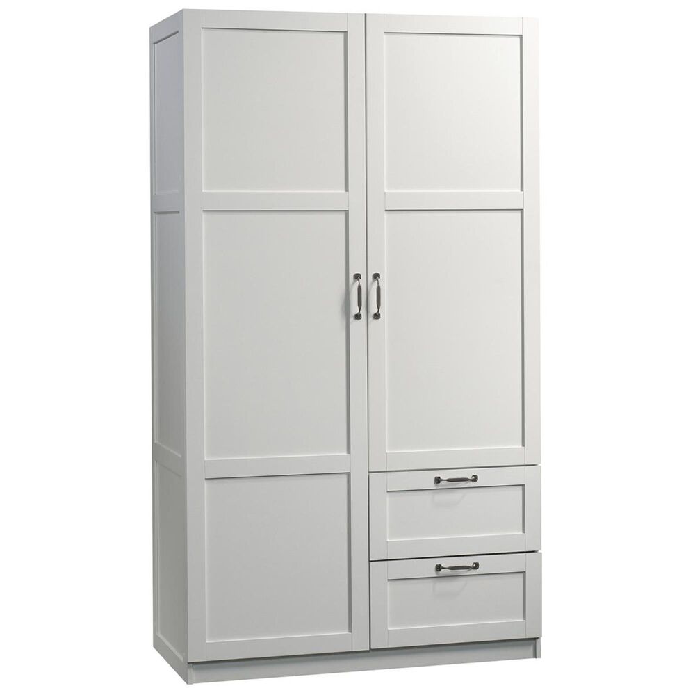 Sauder Wardrobe and Storage in White NFM