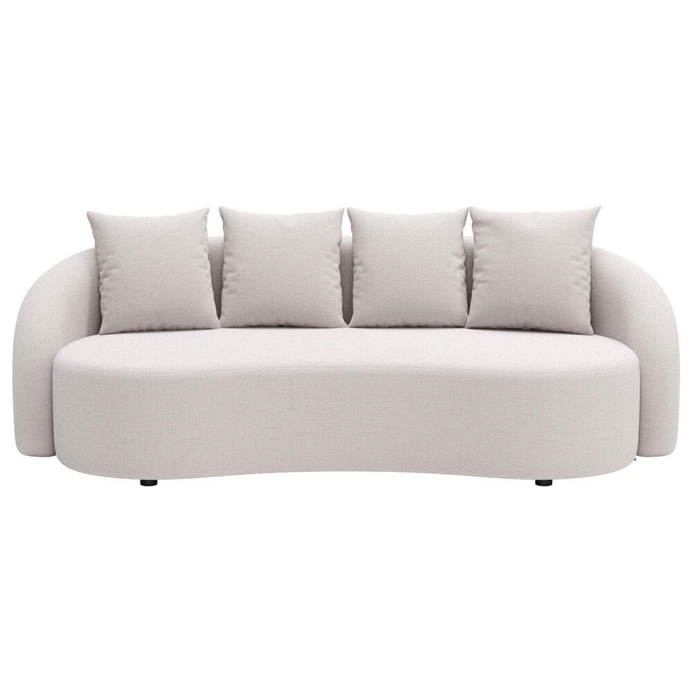 Zuo Modern Sunny Isles Patio Sofa in Beige, , large