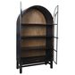 Ashley Greddinton Display Cabinet in Black and Medium Brown, , large