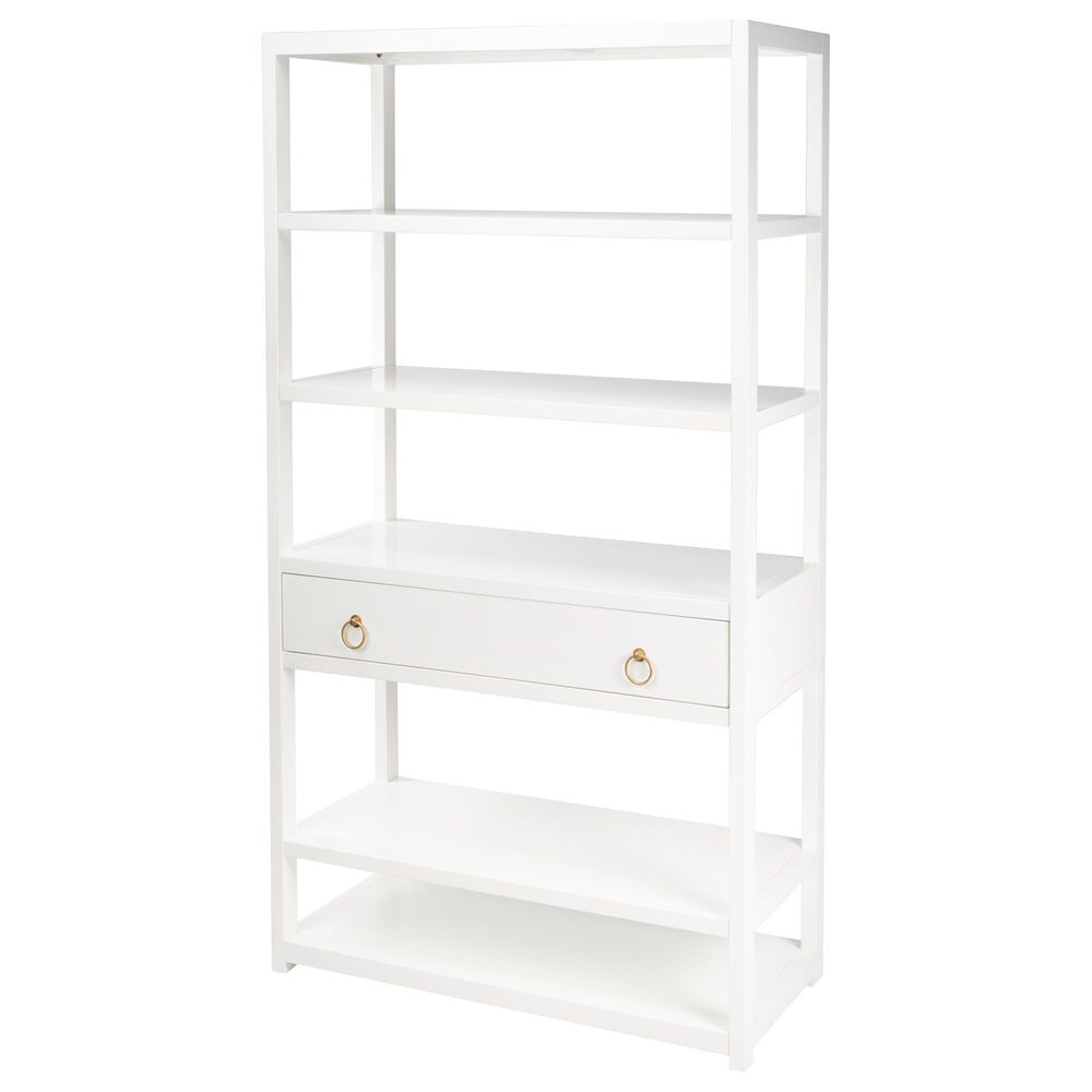 Butler Lark Bookshelf in White, , large