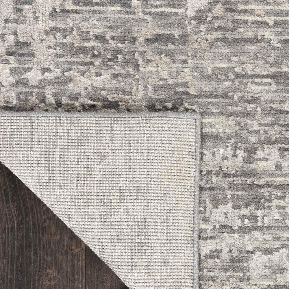 Nourison Luna 9&#39;9&quot; x 13&#39;9&quot; Grey and Silver Area Rug, , large