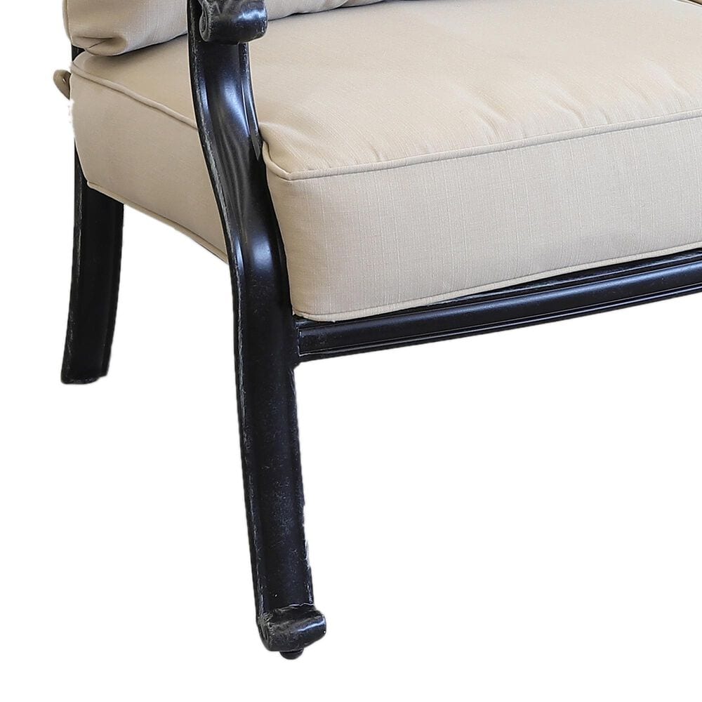 GatherCraft Geneva Patio Sofa in Linen Beige, , large