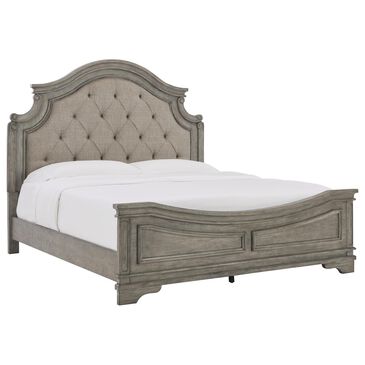 Signature Design by Ashley Lodenbay King Panel Bed in Antique Gray, , large