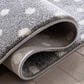 Safavieh Carousel 8" x 10" Grey, Ivory and Pink Kids Area Rug, , large