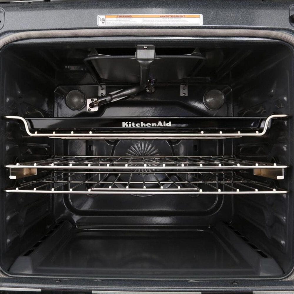 KitchenAid 30&quot; 5.8 Cu. Ft. Gas Range in Black Stainless Steel, , large