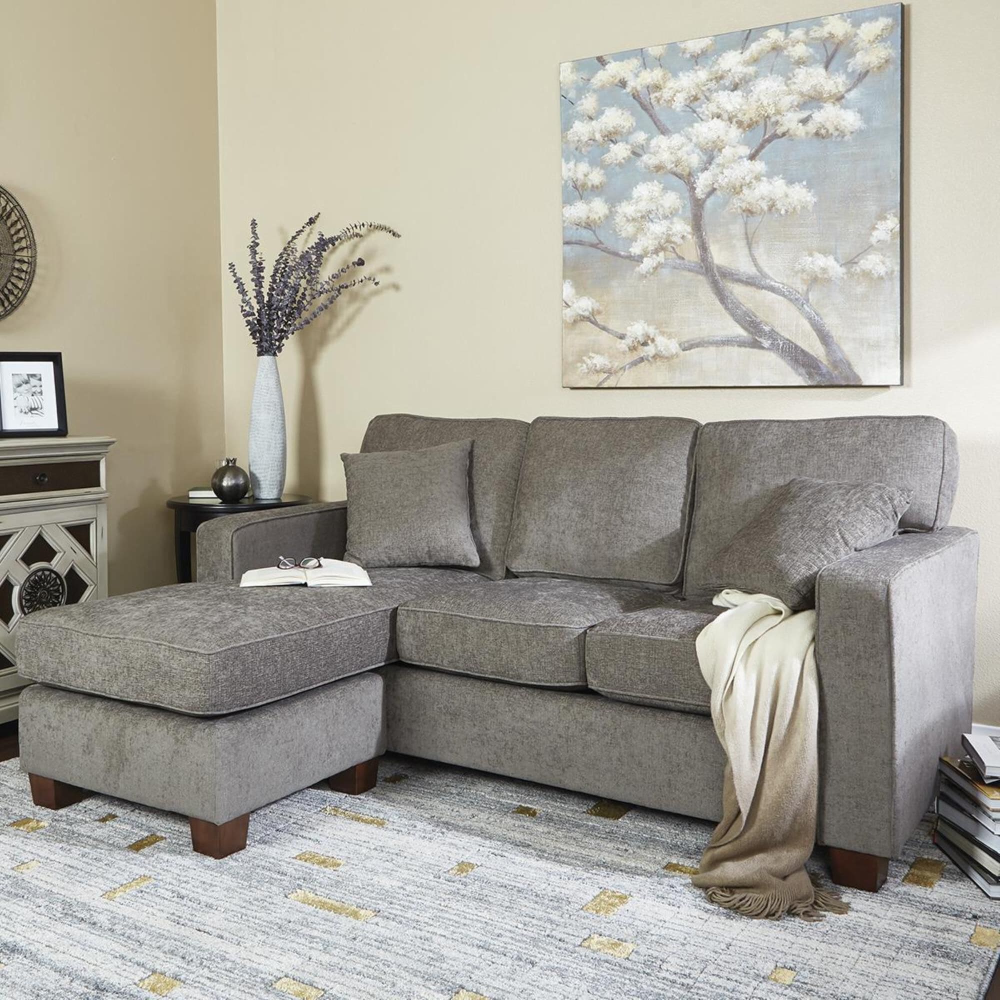 Nebraska furniture store mart grey couch
