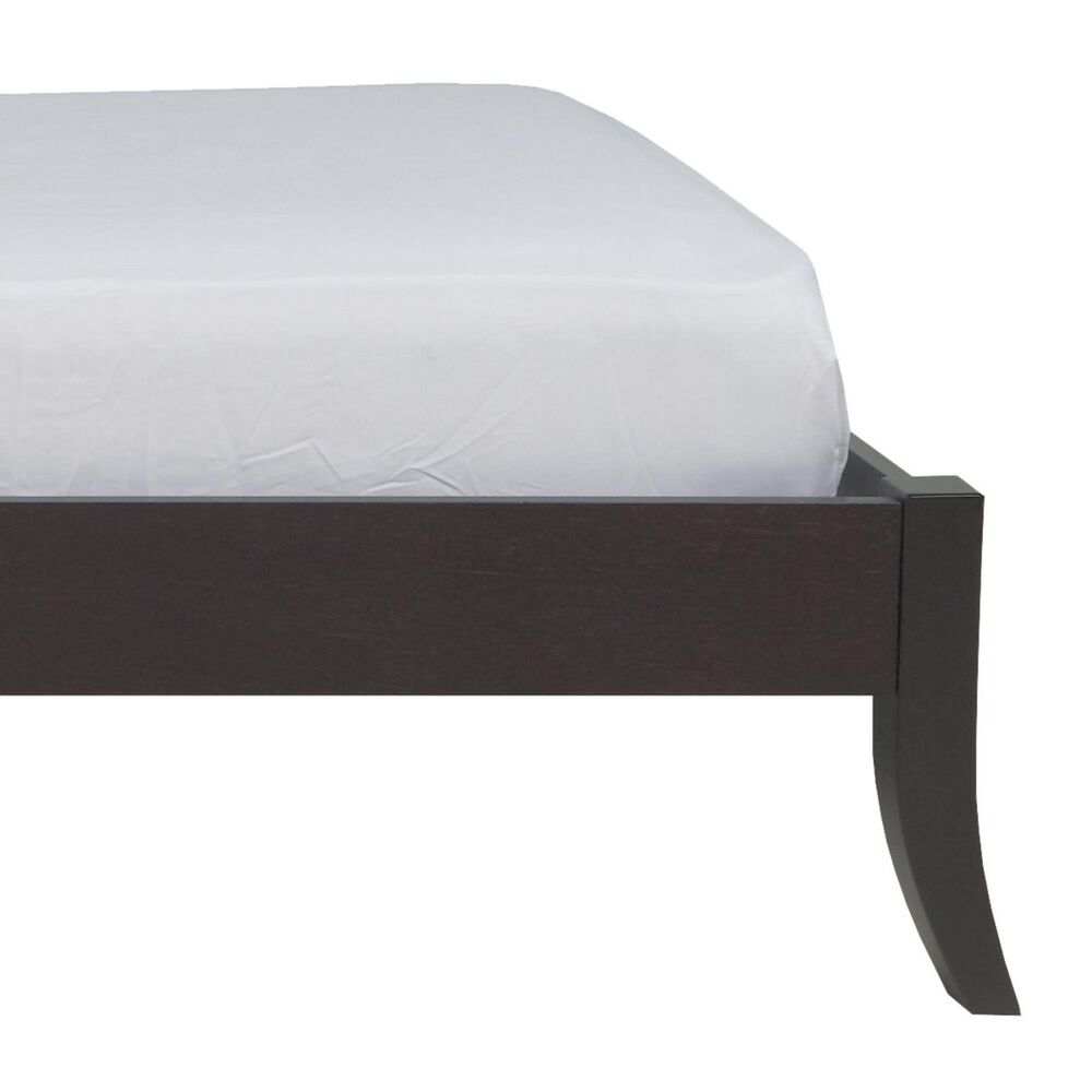 Urban Home Queen Low Profile Sleigh Bed in Espresso, , large
