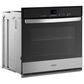 Whirlpool 30" Single Self-Cleaning Wall Oven in Stainless Steel, , large