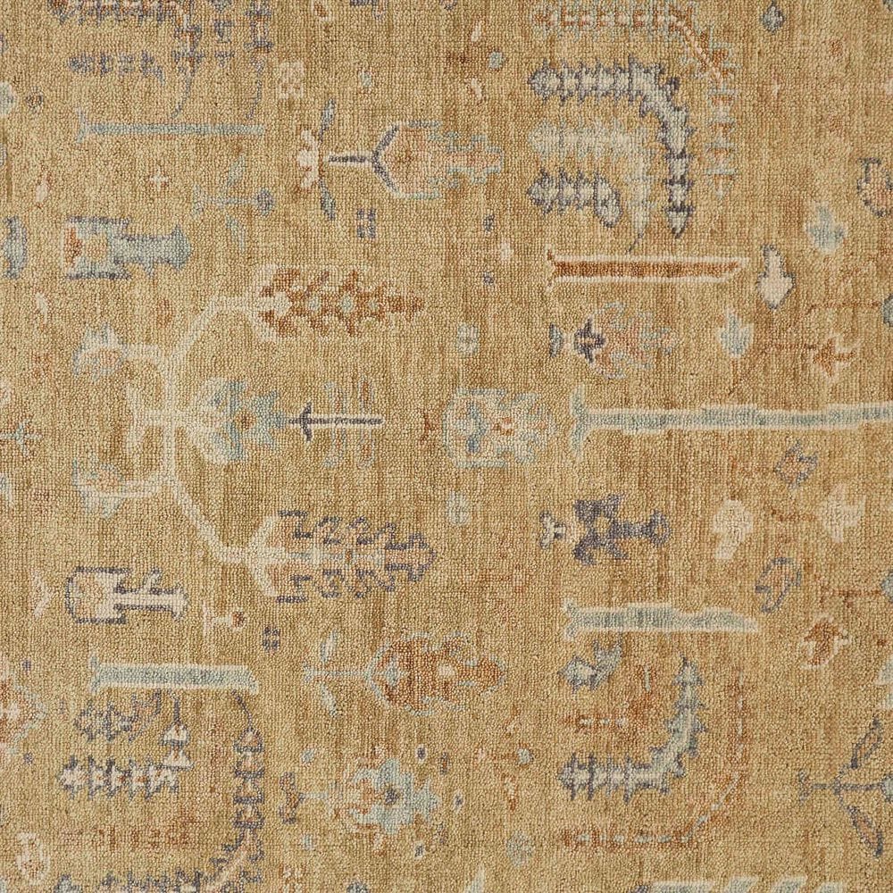 Feizy Carrington 5&#39;6&quot; x 8&#39;6&quot; Gold and Light Blue Area Rug, , large