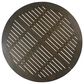 HOMLUX Outdoor Stanford Round Acacia Wood Dining Table with X Base in Gray - Table Only, , large