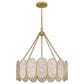 Quoizel Amalia 4-Light Pendant in Light Gold, , large