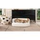Jennifer Taylor Home Shep Dog Sofa Bed in Ivory White, , large