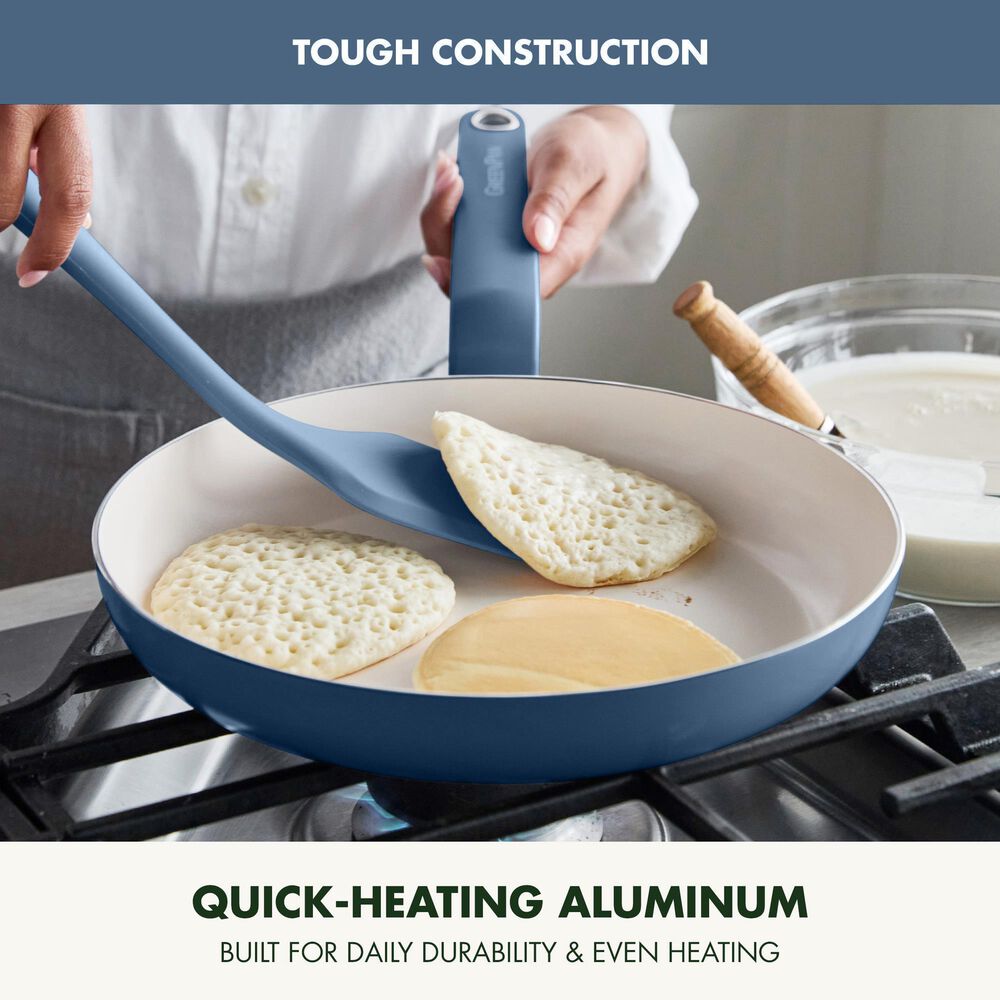 Green Pan Rio Advanced 2-Piece Frypan Set in Dutch blue, , large