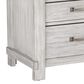 Signature Design by Ashley Brashland 3 Drawer Nightstand in White with USB Ports, , large