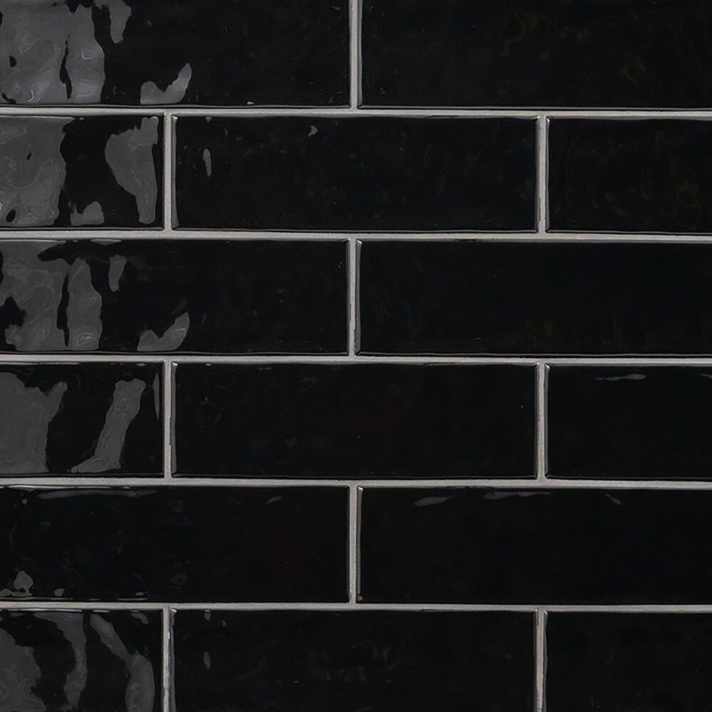MS International Urbano Ink 4&quot; x 12&quot; Ceramic Tile, , large