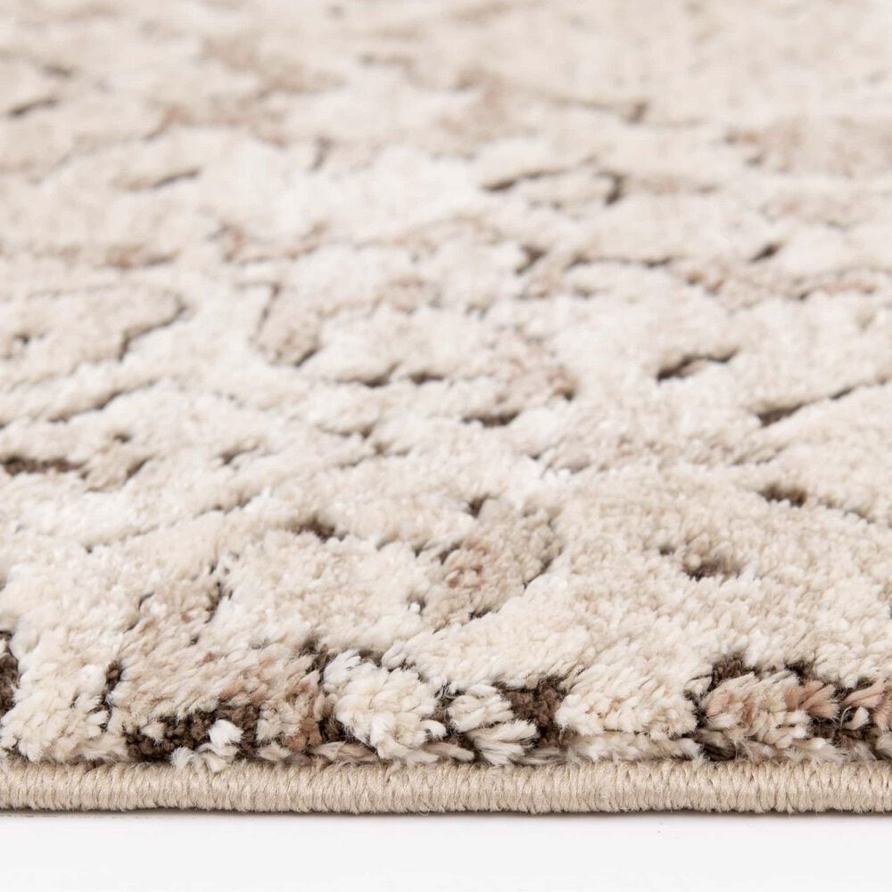 Central Oriental Stonington Tevin 5&#39; x 7&#39;6&quot; Coconut and Almond Area Rug, , large