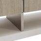 Bernhardt Solaria Sideboard in Fossil and Shiny Nickel, , large