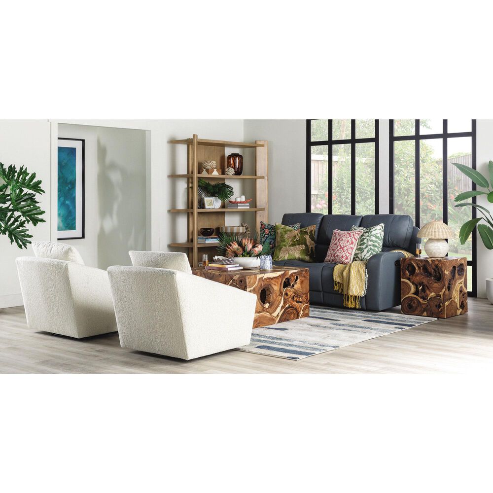 Crestview Collection Borneo Suar End Table in Brown, , large