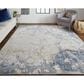Feizy Rugs Laina 7"10" x 9"6" Blue and Multicolor Area Rug, , large