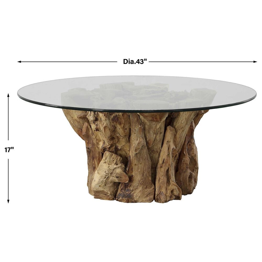 Uttermost Driftwood Coffee Table in Natural, , large
