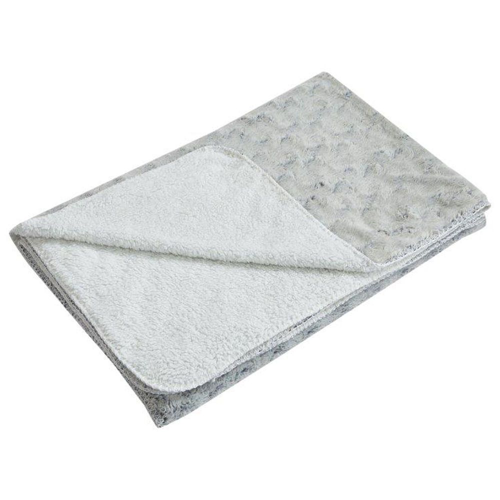 Duke Imports Regal Comfort Rainfall 50" x 70" Throw in Gray, , large