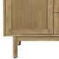 James Martin Vanities Laurent 36" Single Bathroom Vanity in Light Natural Oak with 3 cm Arctic Fall Solid Surface Top and Rectangular Sink, , large