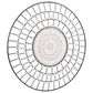 Maple and Jade 32" x 32" Farmhouse Wall Decor in Black and White, , large