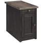 Ashley Tyler Creek Chair Side End Table in Grayish Brown/Black, , large