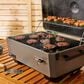 TYTUS Emberwood Portable Charcoal Grill in Gunmetal Gray, , large
