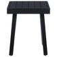 Linon Home Decor Holland Aluminum Side Table in Black, , large