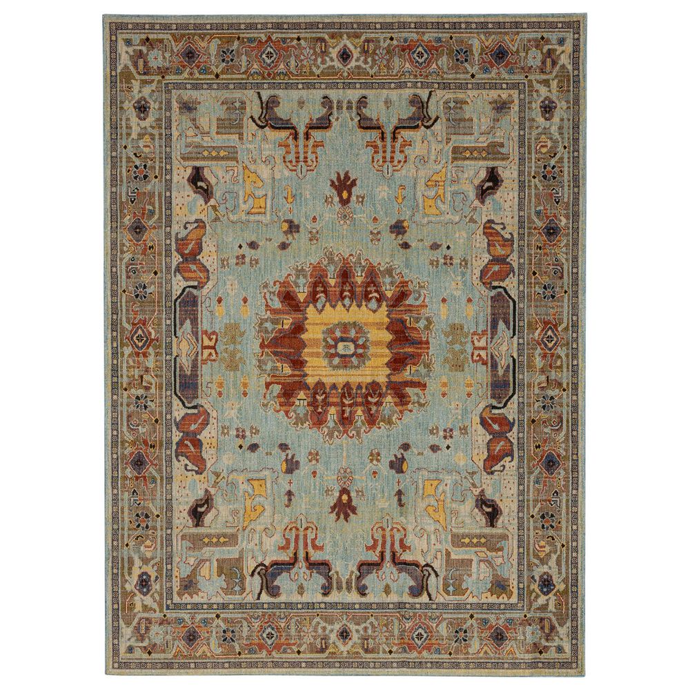 Karastan Pandora Covetous 2"4" x 7"10" Blue Runner, , large