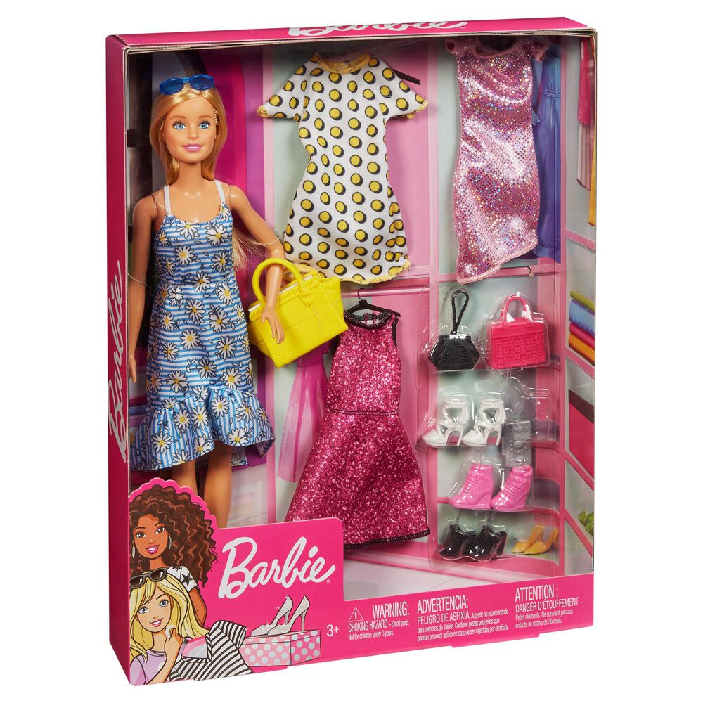 Barbie Barbie Doll with Fashions and Accessories in Multicolor, , large