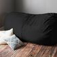 Jaxx 7" Giant Bean Bag Sofa in Black, , large