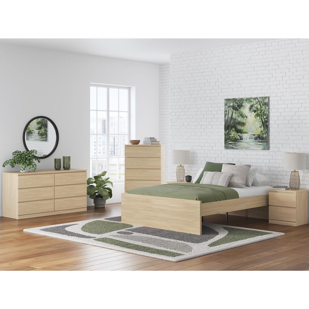 Ashley Onita Queen Platform Bed in Natural, , large