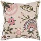 Rizzy Home Floral 20" Poly Filled Pillow in Ivory, , large