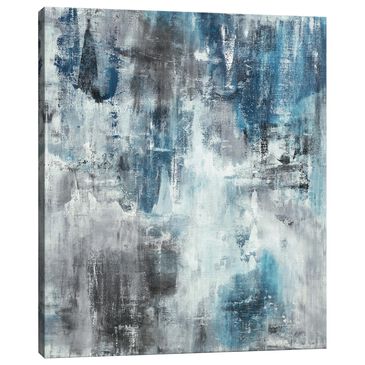 Lumaprints Sapphire Cascade 20" x 16" Wall Art in Multicolor, , large