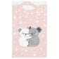 Safavieh Carousel 4" x 6" Pink and White Kids  Area Rug, , large