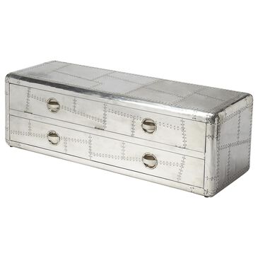 Butler Midway Entertainment Console in Silver, , large
