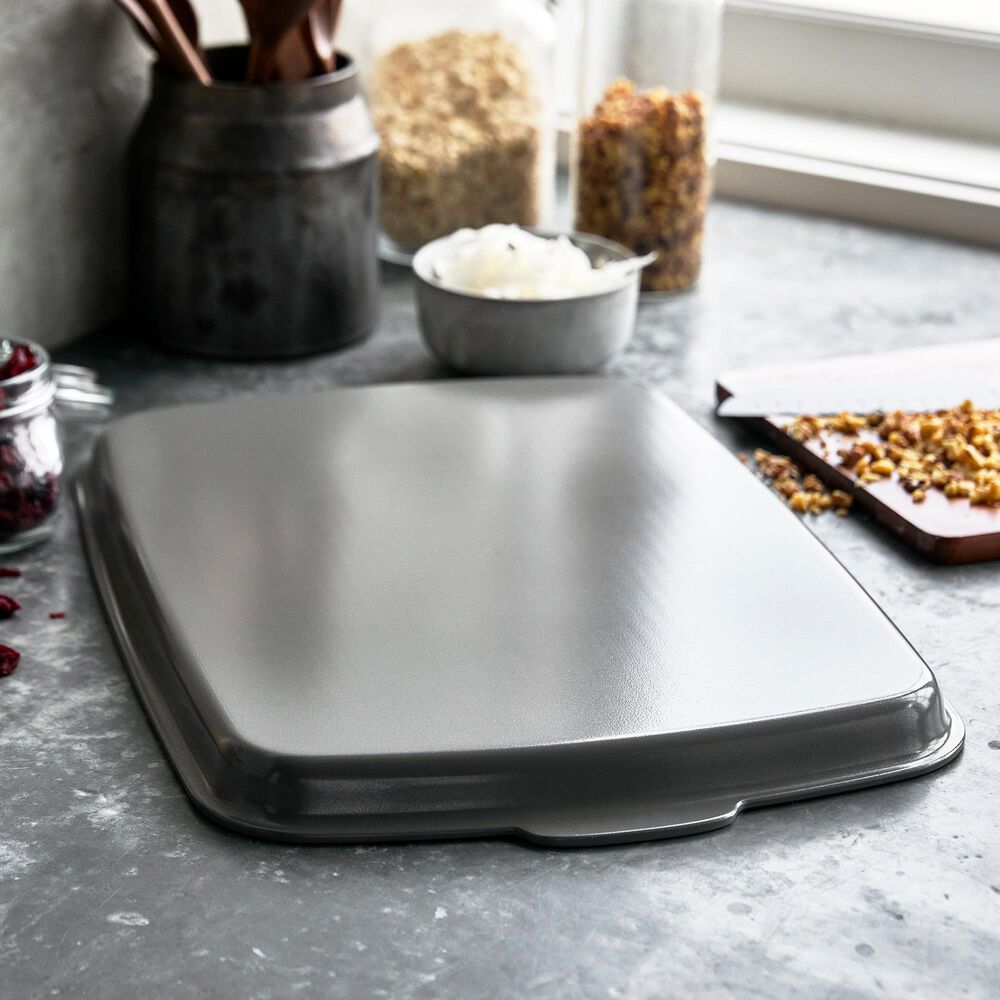 Green Pan Premiere Ovenware 13" x 18" Half Sheet Pan in Gray, , large