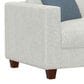 Emerald Home Furnishings Bianca Stationary Sleeper Sofa in Snowdrift, , large
