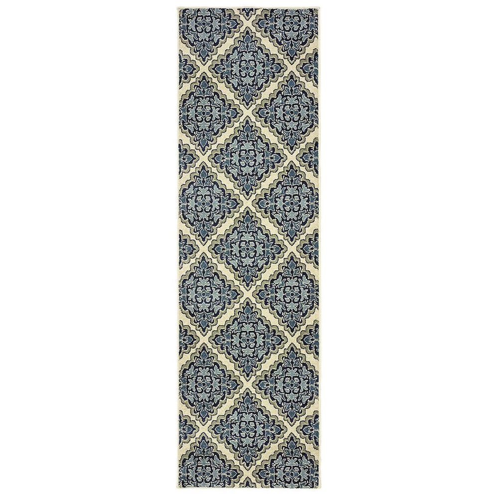 Oriental Weavers Linden 7816B 2'3" x 7'6" Ivory Runner, , large
