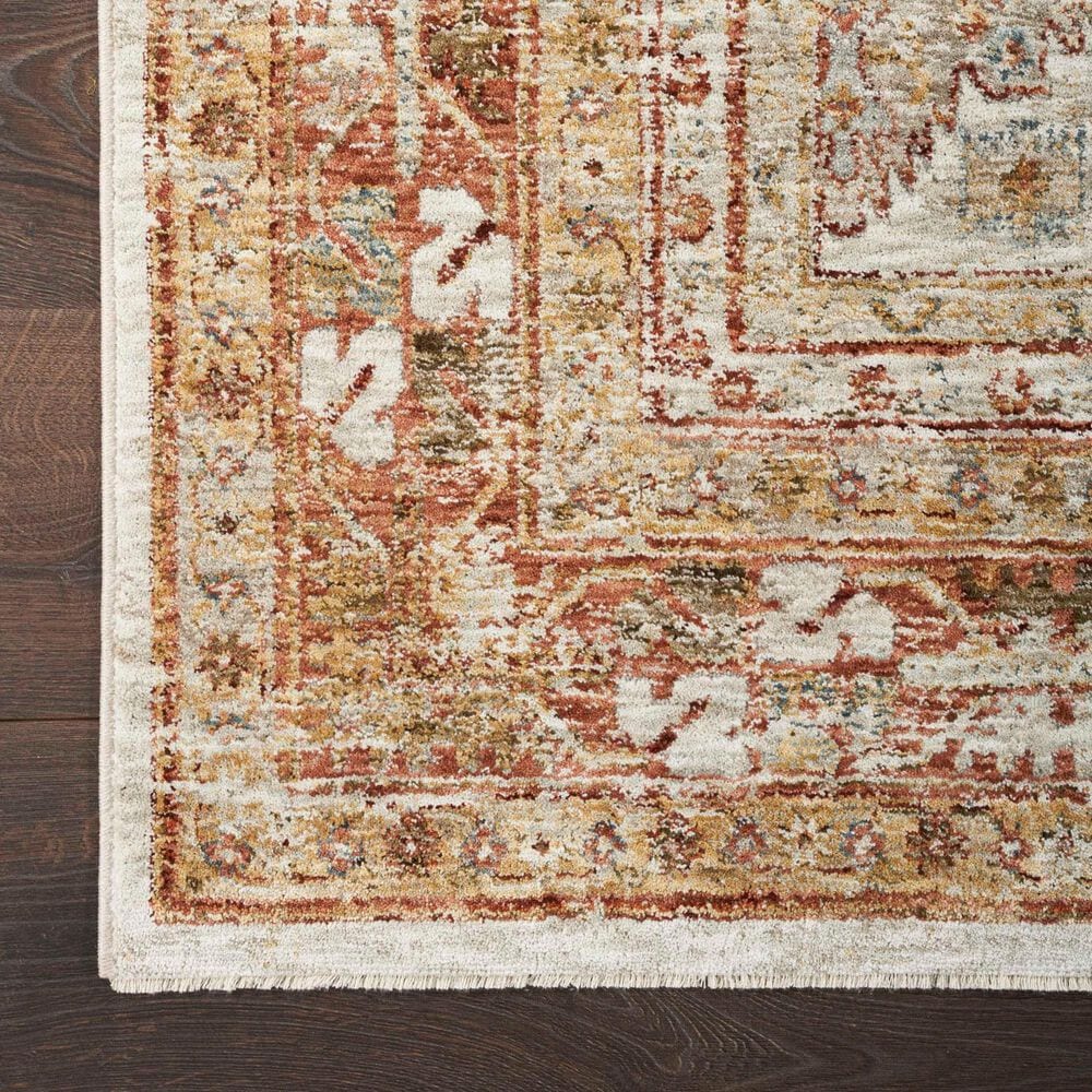 Nourison Sahar SHR01 2&#39;3&quot; x 10&#39;2&quot; Rust Runner, , large