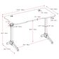 CorLiving Conqueror Gaming Desk in Black, , large