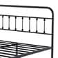HOMLUX Full Metal Bed Frame in Black, , large