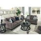 Signature Design by Ashley Nemoli Loveseat in Slate, , large