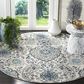 Safavieh Madison MAD600C-5R 5" Round Cream/Light Grey Area Rug, , large