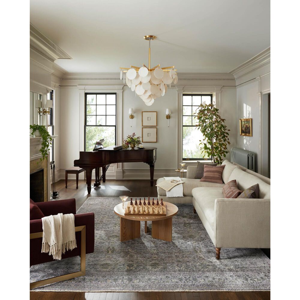 Loloi Bradbury 10&#39; x 14&#39; Grey and Multicolor Area Rug, , large