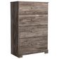 Ashley Ralinksi 4 Drawer Chest in Gray, , large