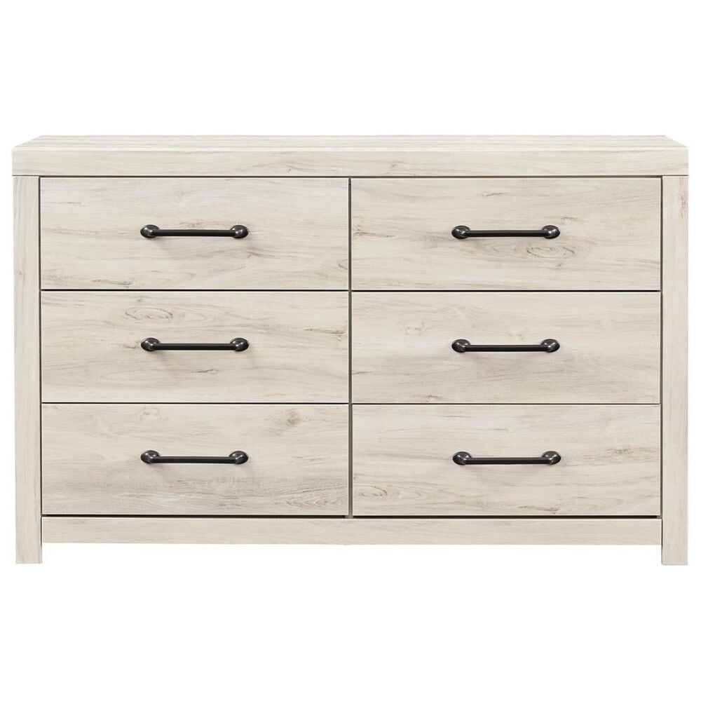 Ashley Cambeck 4 Piece Twin Single Storage Bed Set in Whitewash, , large